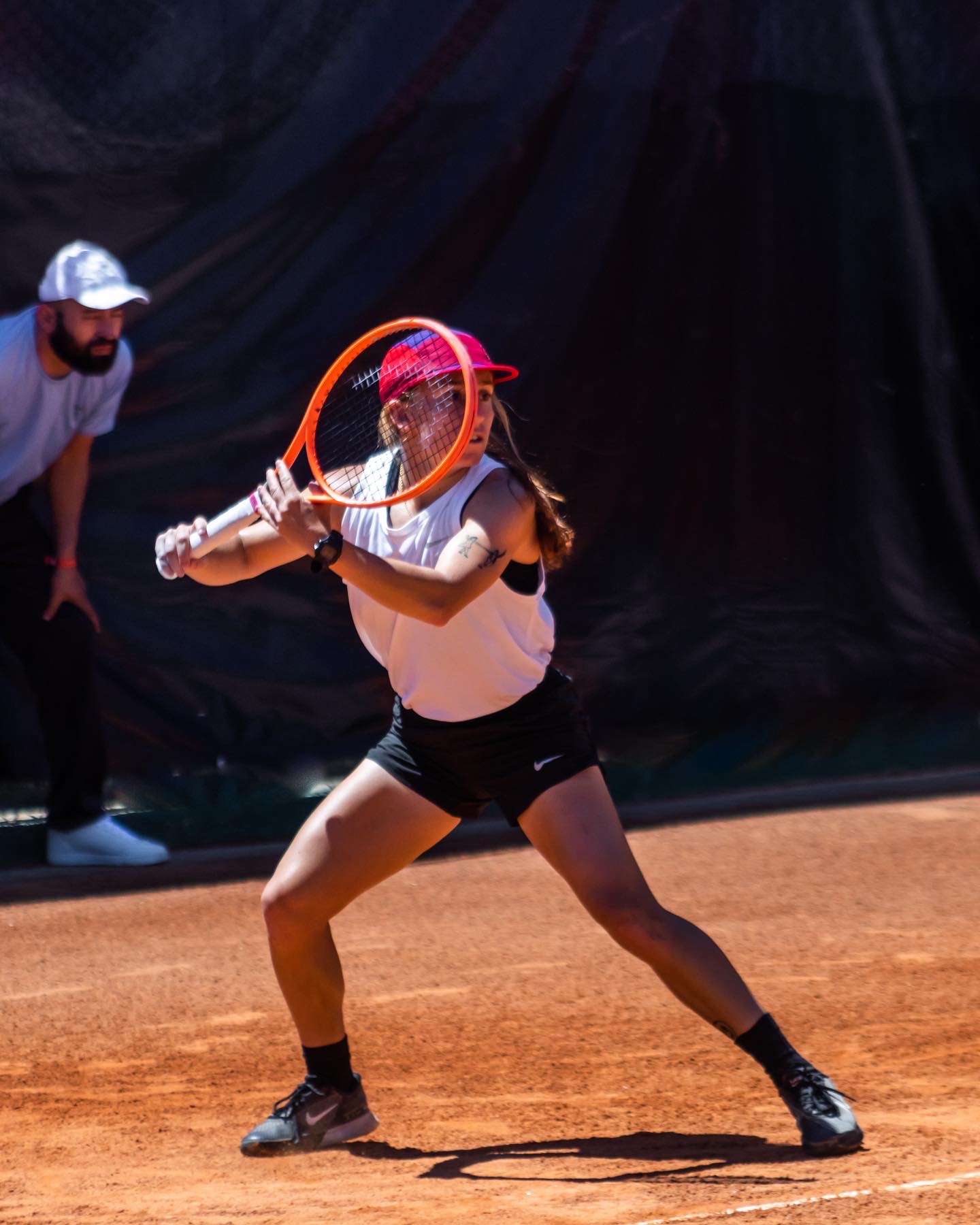 Sandra Alonso on court